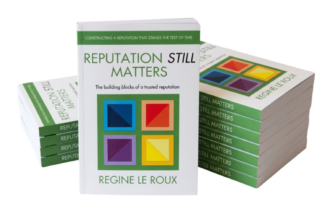Reputation Still Matters by Regine le Roux, paperback copies